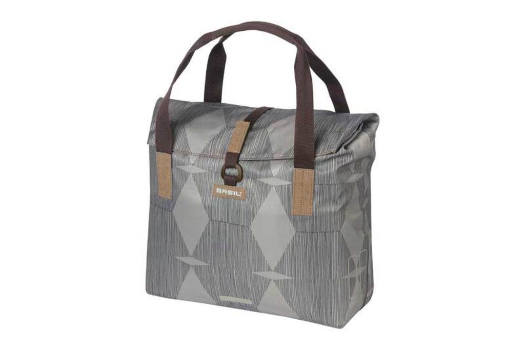 Enkele Fietstas Basil Elegance -Chateau Taupe 20-26 Liter Enkele Fietstas Basil Elegance -Chateau Taupe 20-26 Liter